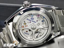 GRAND SEIKO 特級精工 精工 GS 9R Spring Drive SLGA021 Evolution 9 Collection 5日鍊 <font color=#6495ed>藍色波浪紋面盤酷似諏訪湖的水面，黎明前風吹起漣漪，錶盤會隨著入光角度的不同而發生變化，宛如微風中搖曳的水面</font> 不鏽鋼鍊帶款 <font color=#FF0000>2024年保單</font> 自動上鍊 41mm