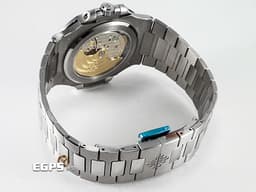 Patek Philippe 百達翡麗 PP錶 Nautilus <font color="#05f0f0">5811/1G-001</font> 金鷹 鸚鵡螺 18K白金材質 <font color="#ff0000"> Nautilus折疊式表扣 煥新演繹經典錶款 日輝紋藍色漸層錶盤 5711後繼款</font><font color="#0582f5"> </font><font color="#05f0f0">2025年保單</font> PP印記&nbsp;自動上鍊 41mm