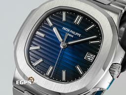 Patek Philippe 百達翡麗 PP錶 Nautilus <font color="#05f0f0">5811/1G-001</font> 金鷹 鸚鵡螺 18K白金材質 <font color="#ff0000"> Nautilus折疊式表扣 煥新演繹經典錶款 日輝紋藍色漸層錶盤 5711後繼款</font><font color="#0582f5"> </font><font color="#05f0f0">2025年保單</font> PP印記&nbsp;自動上鍊 41mm