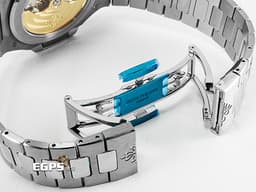 Patek Philippe 百達翡麗 PP錶 Nautilus <font color="#05f0f0">5811/1G-001</font> 金鷹 鸚鵡螺 18K白金材質 <font color="#ff0000"> Nautilus折疊式表扣 煥新演繹經典錶款 日輝紋藍色漸層錶盤 5711後繼款</font><font color="#0582f5"> </font><font color="#05f0f0">2025年保單</font> PP印記&nbsp;自動上鍊 41mm