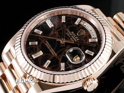 ROLEX 勞力士 Day-Date 40 DD 蠔式 星期日曆型 228235 永恆玫瑰金 <font color="#ffd700"> 赤鐵石英 稀少的特殊礦石面盤 </font><font color="#FF0000">2022年保卡 保有部分原廠膠膜</font>&nbsp;自動上鍊 40mm