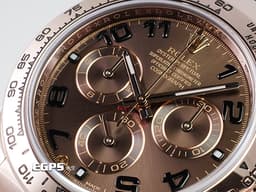 ROLEX 勞力士 Cosmograph Daytona 116505 宇宙計時型 迪通拿 計時碼表&nbsp;<font color="#cf6030">絕版阿拉伯數字時標巧克力色面盤</font><font color="#FF0000"> </font>永恆玫瑰金<font color="#FF0000">&nbsp;</font><font color="#ff0000">2019年保單</font>&nbsp;自動上鍊 40mm