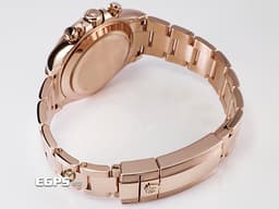 ROLEX 勞力士 Cosmograph Daytona 116505 宇宙計時型 迪通拿 計時碼表&nbsp;<font color="#cf6030">絕版阿拉伯數字時標巧克力色面盤</font><font color="#FF0000"> </font>永恆玫瑰金<font color="#FF0000">&nbsp;</font><font color="#ff0000">2019年保單</font>&nbsp;自動上鍊 40mm
