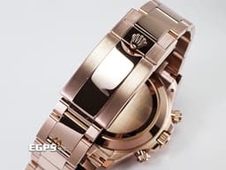 ROLEX 勞力士 Cosmograph Daytona 116505 宇宙計時型 迪通拿 計時碼表&nbsp;<font color="#cf6030">絕版阿拉伯數字時標巧克力色面盤</font><font color="#FF0000"> </font>永恆玫瑰金<font color="#FF0000">&nbsp;</font><font color="#ff0000">2019年保單</font>&nbsp;自動上鍊 40mm