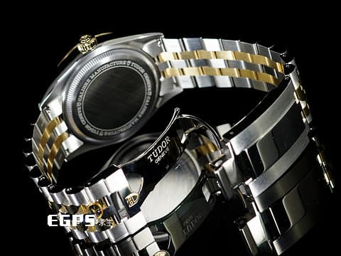 TUDOR 帝舵 Black Bay 39 S&amp;G 79663 碧灣 皇帝金 金色面盤 復古 雪花指針 18K黃金 半金款 自製MT5602機芯搭配快速調節「T-fit」折疊扣 2025年保卡&nbsp;潛水錶 自動上鍊 39mm