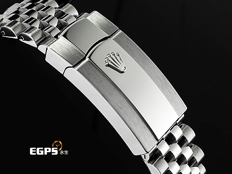 ROLEX 勞力士 Datejust 36 蠔式日誌型 126234 停產絕版款式&nbsp;原廠鑽石時標 橄欖綠色棕櫚葉面盤 DJ36 經典三角坑紋錶圈 2023年 紀念型（Jubilee）五銖錶帶 自動上鍊 36mm