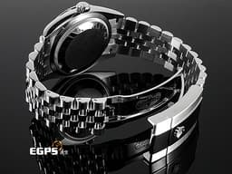 ROLEX 勞力士 Datejust 36 蠔式日誌型 126234 <font color="#05f0f0">停產絕版款式&nbsp;原廠鑽石時標</font><font color="#009100"> 橄欖綠色棕櫚葉面盤</font> DJ36 經典三角坑紋錶圈 <font color="#FF0000">2023年 紀念型（Jubilee）五銖錶帶</font> 自動上鍊 36mm