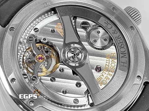 H.MOSER &amp; CIE 亨利慕時 PIONEER CENTRE SECONDS 開拓者 3200-1214 不鏽鋼材質 藍色瀉湖煙燻面盤  2025年保單卡&nbsp;大三針 自動上鍊 42.8mm