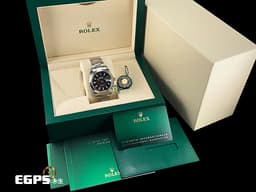 ROLEX 勞力士 DateJust 41 蠔式日誌型 126300 <font color="#383838">亮黑色面盤</font> DJ41 不鏽鋼&nbsp;<font color="#FF0000">2024年保卡 蠔式（Oyster）三節錶帶 </font> 自動上鍊 41mm