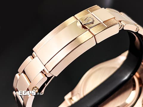 ROLEX 勞力士 Cosmograph Daytona 宇宙計時型 迪通拿 126505 亮黑色搭配Sundust 日亮金計時盤 計時碼表 新款4131機芯 2024年保卡 永恆玫瑰金 賽車錶 自動上鍊 40mm