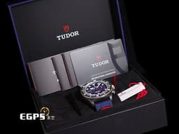 TUDOR 帝舵 Pelagos FXD Chrono "Alinghi Red Bull Racing" 領潛型 25807KN-0001 計時碼表 <font color="#4F4F4F">黑色碳複合材質錶殼</font>+鈦金屬 25807 KN <font color="#FF0000">阿靈基紅牛帆船隊特別版 2023年保卡</font> 自動上鍊 43mm