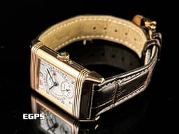 Jaeger Le-Coultre 積家 REVERSO Q273242A 18K玫瑰金材質 日曆指標 <font color="#2894FF">JLC特色翻轉REVERSO工藝</font> <font color="#33CCFF">高水準工藝~品味人士的優先選擇~</font> <font color="#FF0000"></font> 手動上鍊 26x37mm