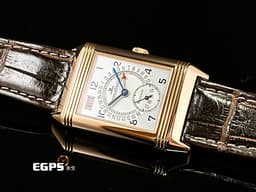 Jaeger Le-Coultre 積家 REVERSO Q273242A 18K玫瑰金材質 日曆指標 <font color="#2894FF">JLC特色翻轉REVERSO工藝</font> <font color="#33CCFF">高水準工藝~品味人士的優先選擇~</font> <font color="#FF0000"></font> 手動上鍊 26x37mm