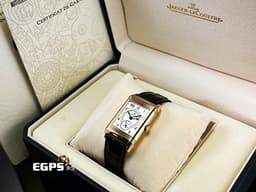 Jaeger Le-Coultre 積家 REVERSO Q273242A 18K玫瑰金材質 日曆指標 <font color="#2894FF">JLC特色翻轉REVERSO工藝</font> <font color="#33CCFF">高水準工藝~品味人士的優先選擇~</font> <font color="#FF0000"></font> 手動上鍊 26x37mm