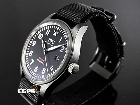 IWC 萬國錶 Pilot's Top Gun 飛行員 海軍空戰部隊 IW326906 黑陶瓷+鈦金屬材質 5日動力儲存 2023年保單 自動上鍊 41mm