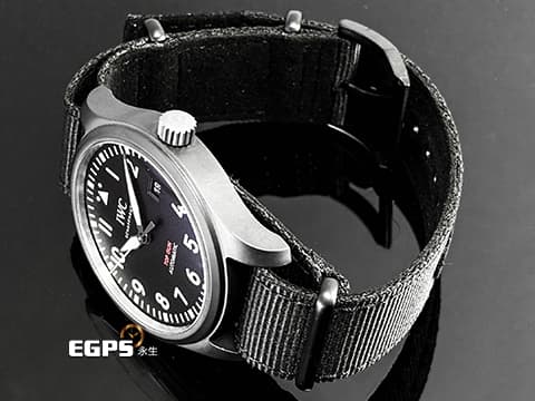 IWC 萬國錶 Pilot's Top Gun 飛行員 海軍空戰部隊 IW326906 黑陶瓷+鈦金屬材質 5日動力儲存 2023年保單 自動上鍊 41mm