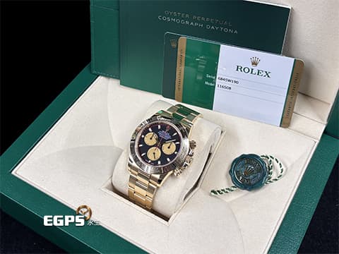 ROLEX 勞力士 Daytona 迪通拿 116508 計時碼表 2019年保單 保羅紐曼面盤  經典黃黑配色面盤  此錶歡迎各路錶友以RM、 PP、AP、勞力士 來店交換，本店將以最高價評估～ 黃K金材質 自動上鍊 40mm