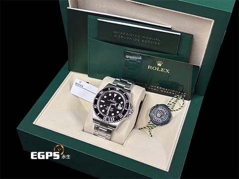 ROLEX 勞力士 Submariner 潛航者 126610LN 陶瓷框 126610 LN 黑水鬼 3235新機芯 2024年保單 潛水錶 自動上鍊 41mm