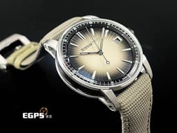 Audemars Piguet 愛彼 AP錶 CODE 11.59系列 15210QT.OO.A064KB.01 <font color=#feecd4>不鏽鋼&黑色陶瓷材質 煙燻米色面盤 米色橡膠覆層錶帶</font> <font color=#FF0000> 2023年保單 </font> 自動上鍊 41mm