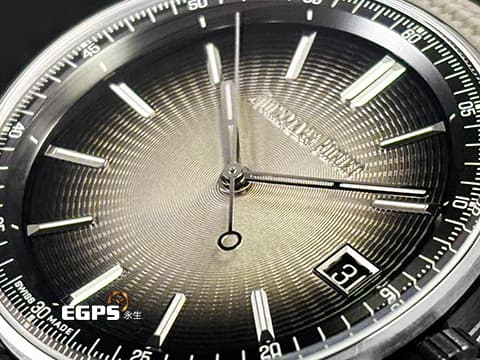 Audemars Piguet 愛彼 AP錶 CODE 11.59系列 15210QT.OO.A064KB.01 不鏽鋼&amp;黑色陶瓷材質 煙燻米色面盤 米色橡膠覆層錶帶  2023年保單  自動上鍊 41mm