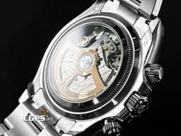 ROLEX 勞力士 Daytona 迪通拿 126506 950鉑金材質 <font color="#cae0ef">原廠鑲鑽冰藍色錶面</font> <font color="#842B00">栗棕色計時圈 陶瓷錶圈</font> <font color="#ff0000"> 新款透背 冰藍鑽面 2025年保卡 </font>  自動上鍊 計時碼錶 40mm