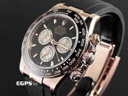 ROLEX 勞力士 Cosmograph Daytona 宇宙計時型 迪通拿 126515LN 計時碼表<font color="#FF0000">&nbsp;</font><font color="#646262">亮黑色錶面</font>搭配<font color="#fdd5bf">日亮金計時盤</font>&nbsp;18K永恆玫瑰金材質 陶瓷錶圈<font color="#ff0000">&nbsp;2024年保卡</font> 自動上鍊 40mm