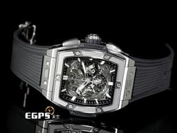 Hublot 宇舶 Spirit Of Big Bang Titanium 42 大爆炸 靈魂系列 642.NX.0170.RX <font color="#e2e2e2">鈦金屬材質 鏤空面盤</font> 計時碼表 酒桶型 <font color="#ff0000"> 2026年電子保單</font> 自動上鍊 42mm