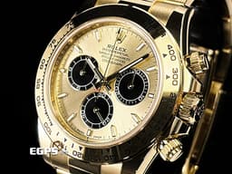ROLEX 勞力士 Cosmograph Daytona 宇宙計時型 迪通拿 126508 <font color=#f5dea8>金色熊貓 余文樂面盤 18K黃金材質</font> 計時碼表 <font color=#FF0000>最新4131機芯 2025年保卡</font> 賽車錶 自動上鍊 40mm