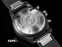 IWC 萬國 Pilot`s Chronograph Top Gun 飛行員系列 IW389401 海軍空戰部隊  <font color="#FF0000">2024年保單 黑色陶瓷錶殼 快拆式錶帶 </font> 自動上鏈 41.9mm