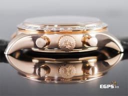 Patek Philippe 百達翡麗 PP錶 Complications Annual Calendar 複雜功能時計 飛返 計時碼表 年曆錶 5961R-010 18K玫瑰金材質 <font color="#05f0f0">原廠鑲嵌長方形鑽石錶圈、錶扣、時標</font> <font color="#ff0000">2016年保單</font>&nbsp;自動上鍊 40.5mm