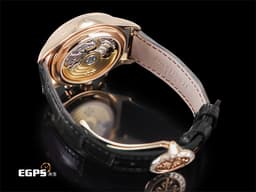 Patek Philippe 百達翡麗 PP錶 Complications Annual Calendar 複雜功能時計 飛返 計時碼表 年曆錶 5961R-010 18K玫瑰金材質 <font color="#05f0f0">原廠鑲嵌長方形鑽石錶圈、錶扣、時標</font> <font color="#ff0000">2016年保單</font>&nbsp;自動上鍊 40.5mm