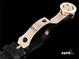 Patek Philippe 百達翡麗 PP錶 Complications Annual Calendar 複雜功能時計 飛返 計時碼表 年曆錶 5961R-010 18K玫瑰金材質 <font color="#05f0f0">原廠鑲嵌長方形鑽石錶圈、錶扣、時標</font> <font color="#ff0000">2016年保單</font>&nbsp;自動上鍊 40.5mm