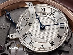 BREGUET 寶璣 Classique La Tradition 傳說系列 7097BR-G1-9WU 玫瑰金材質  <font color=#70cce1>鏤空經典偏心錶盤 逆跳秒針</font> <font color=#ff0000> 2019保單</font> 自動上鍊 40mm