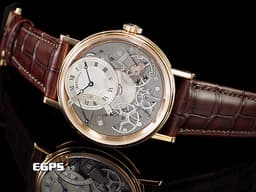 BREGUET 寶璣 Classique La Tradition 傳說系列 7097BR-G1-9WU 玫瑰金材質  <font color=#70cce1>鏤空經典偏心錶盤 逆跳秒針</font> <font color=#ff0000> 2019保單</font> 自動上鍊 40mm