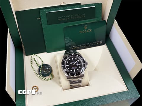 ROLEX 勞力士 Sea-Dweller 海使者 126600 MK2 50週年款  2025年保單 單紅 有皇冠版  陶瓷圈 排氦氣閥 潛水錶 自動上鏈 43mm