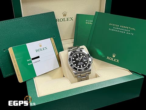 ROLEX 勞力士 Submariner Date 蠔式 潛航者 116610LN 經典 黑水鬼 黑色陶瓷外圈 116610 LN 不鏽鋼&nbsp;2019年台灣公司貨&nbsp;潛水錶 自動上鍊 40mm