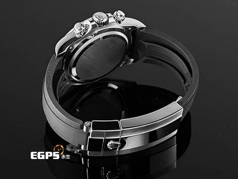 ROLEX 勞力士 Cosmograph Daytona 宇宙計時型 迪通拿 126519LN 計時碼表 黑熊貓 亮黑色錶面搭配銀灰色計時盤 18K白金材質 陶瓷錶圈 126519 LN 最新4131機芯&nbsp;新款Rolex Glidelock延展系統摺疊帶扣&nbsp;2025年新式保卡 賽車錶 自動上鏈 40mm