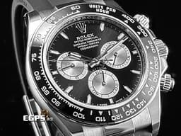 ROLEX 勞力士 Cosmograph Daytona 宇宙計時型 迪通拿 126519LN 計時碼表 <font color=#4F4F4F>亮黑色熊貓面盤</font> 18K白金材質 陶瓷錶圈 <font color=#FF0000>最新4131機芯 快調延展錶扣 2024年保卡</font> 126519 LN <font color=#FFFF33>歡迎各路錶友以PP、AP、勞力士 來店交換，本店將以最高價評估～</font> 賽車錶 自動上鏈 40mm