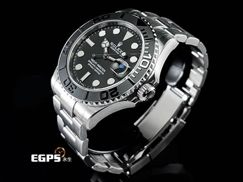 ROLEX 勞力士 Yacht-Master 226627 遊艇名仕 RLX鈦金屬材質 醇黑色錶盤 堅固且輕巧鈦合金~~~鈦神奇、鈦厲害啦！   傳聞中的 鈦金屬 遊艇名仕 2025年新式保卡  自動上鍊 42mm