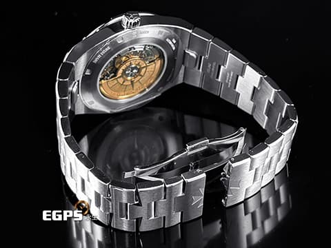Vacheron Constantin VC 江詩丹頓 Patrimony 傳承系列 4000V/210A-B911 不鏽鋼材質&nbsp;日內瓦印記 藍色面盤 月相和逆跳日曆 2024年保單 配件齊全 官方訂價：$1,520,000元 自動上鍊 42.5mm