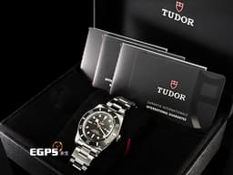 TUDOR 帝舵 Black Bay 54 碧灣 Fifty-Four 79000N-0001 <font color=#f5dea8>經典棒棒糖秒針 BB54</font> 黑水鬼 雪花針 不鏽鋼 <font color=#FF0000>2025年保卡 最新「T-fit」快調錶扣</font> 潛水錶 自動腕錶 37mm