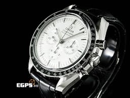 OMEGA 歐米茄 Speedmaster Moonwatch Professional 超霸 專業 登月錶 310.63.42.50.02.001
 計時碼表 <font color=#ADADAD>18K白金材質 太陽線紋磨砂銀色錶盤 鋁錶圈</font> <font color=#FF0000>3861機芯 市場稀少白K金超霸 2021年台灣公司貨 新錶參考訂價：1,229,000元 </font> 同軸擒縱 手上鍊 42 mm