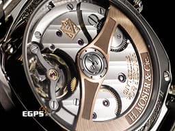 H.MOSER &amp; CIE 亨利慕時 STREAMLINER 疾速者系列 6200-1200 不鏽鋼鍊帶款<font color="#63c522">&nbsp;Matrix Green 極光綠煙燻面盤</font>&nbsp;<font color="#ff000">2021年保單 台灣公司貨 </font>自動上鍊 40mm
