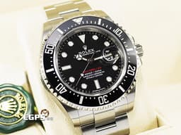 ROLEX 勞力士 Sea-Dweller 126600 蠔式 <font color="#CE0000">海使者 50週年 單紅 MK1 無皇冠版</font> 不鏽鋼 陶瓷錶圈 排氦氣閥 <font color="#ff0000">2018年保單</font>&nbsp;<font color="#FF0000">台灣公司貨</font> 潛水錶 自動上鍊 43mm