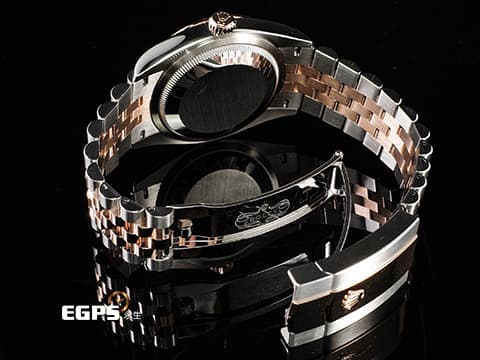 ROLEX 勞力士 Datejust 36 蠔式日誌型 126231 白色面盤搭配玫瑰金羅馬數字時標 DJ36 永恒玫瑰金 半金款  2026年保卡 紀念型（Jubilee）五銖錶帶 自動上鍊 36mm
