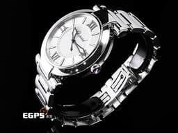 CHOPARD 蕭邦 Imperiale系列 388531 <font color=#cadff0>珍珠貝母雕刻面盤</font> <font color=#c593e3>錶冠鑲嵌一顆凸圓形紫水晶(重約0.15克拉)</font> <font color=#FF0000>2024年保單</font> 自動上鍊 40mm