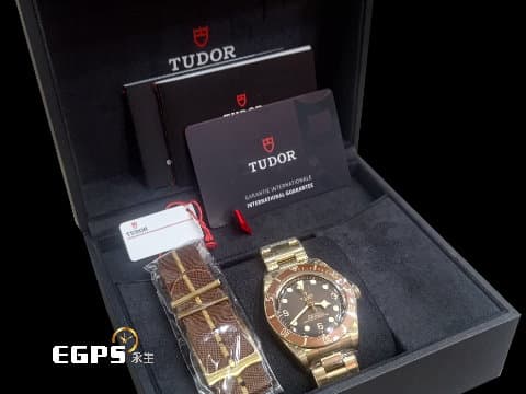 TUDOR 帝舵 Black Bay Bronze Fifty-Eight 79012M 碧灣 BB58 青銅 復古 水鬼 79012 M 自製機芯 T-fit長度調節系統 2021年保卡 未使用收藏品&nbsp;潛水錶 自動腕錶 39mm