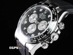 ROLEX 勞力士 Cosmograph Daytona 宇宙計時型 迪通拿 126519LN 計時碼表 <font color=#4F4F4F>原廠鑽石時標 亮黑色熊貓面盤</font> 18K白金材質 陶瓷錶圈 <font color=#FF0000>最新4131機芯 快調延展錶扣 2024年保卡</font> 126519 LN <font color=#FFFF33>歡迎各路錶友以PP、AP、勞力士 來店交換，本店將以最高價評估～</font> 賽車錶 自動上鏈 40mm