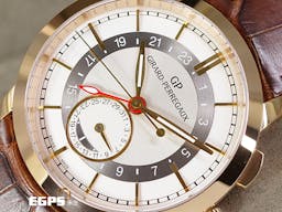 GIRARD-PERREGAUX 芝柏 GP錶 1966系列 49544-52-131-bbb0 18K玫瑰金材質 GMT <font color=#FF0000>第二時區指針 日期小錶盤 新錶參考訂價：989,000元 </font> 自動腕錶 40mm