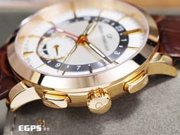 GIRARD-PERREGAUX 芝柏 GP錶 1966系列 49544-52-131-bbb0 18K玫瑰金材質 GMT <font color=#FF0000>第二時區指針 日期小錶盤 新錶參考訂價：989,000元 </font> 自動腕錶 40mm